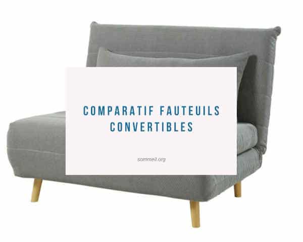 Comparatif fauteuils convertibles 1 place