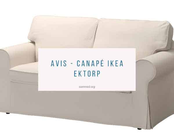 Avis - canapé Ikea Ektorp