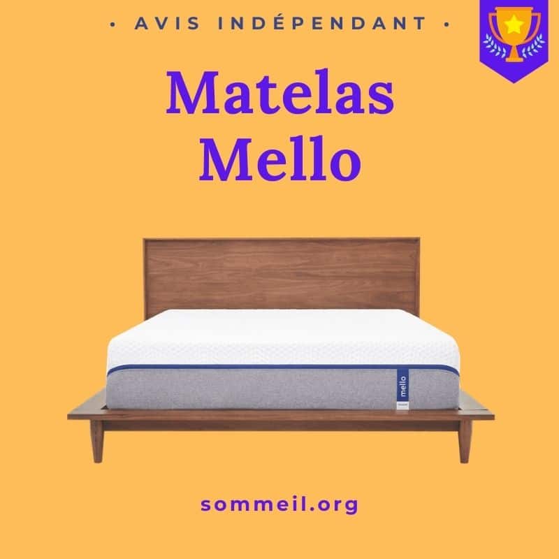 Avis matelas Mello