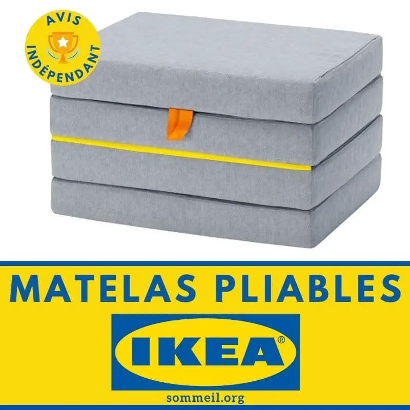 Avis matelas pliable Ikea