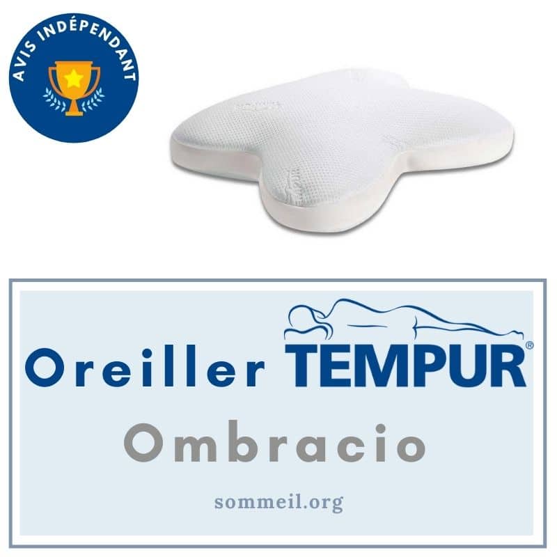 Avis oreiller Tempur Ombracio