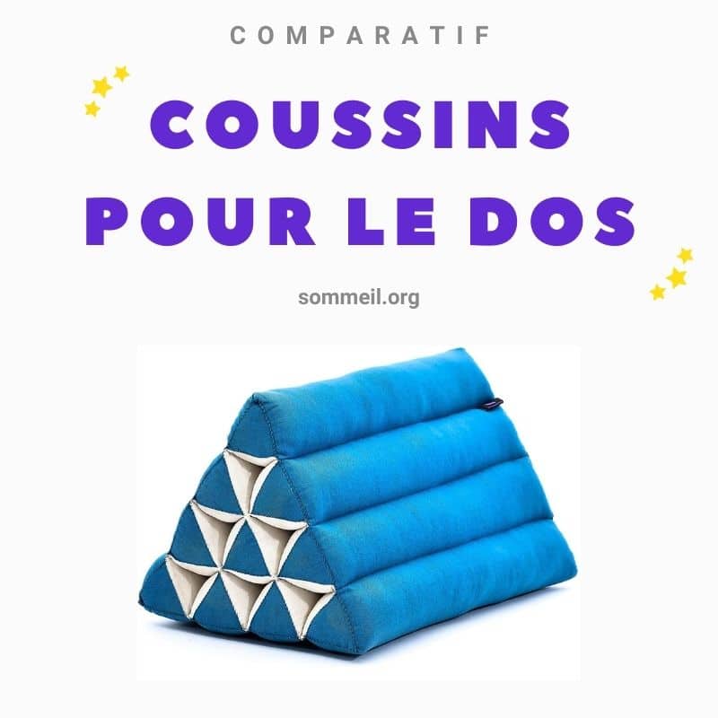 Avis coussin pour le dos lit