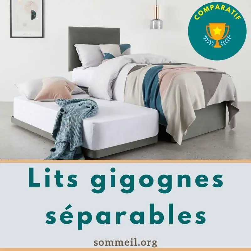 Avis lits gigognes séparables