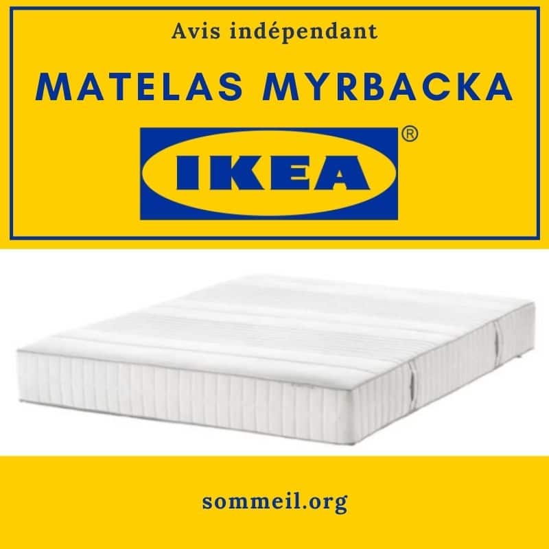 Avis matelas Ikea Myrbacka