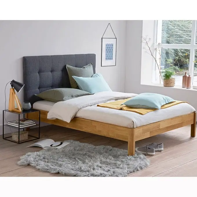 Cadre de lit avec sommier solide