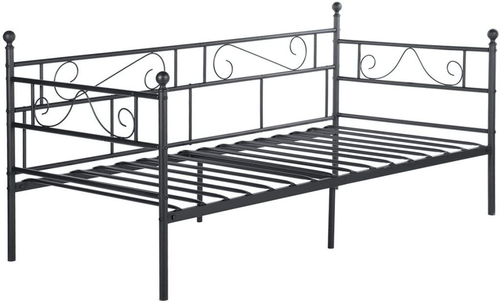 Lit banquette fer forgé, avis et comparatif 2023 des meilleurs en métal