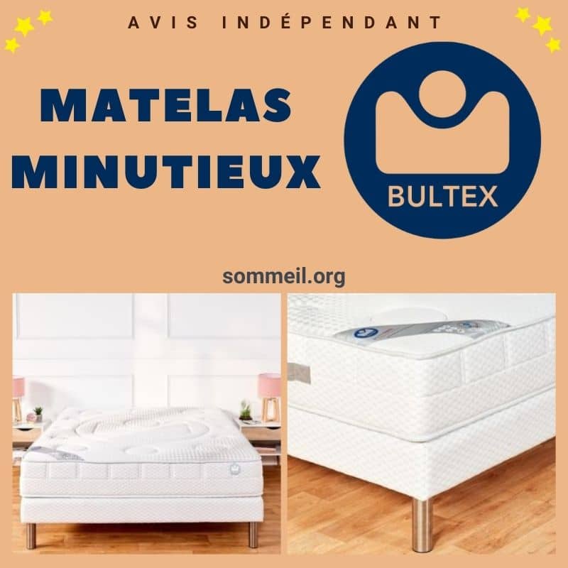 Avis matelas Bultex Minutieux