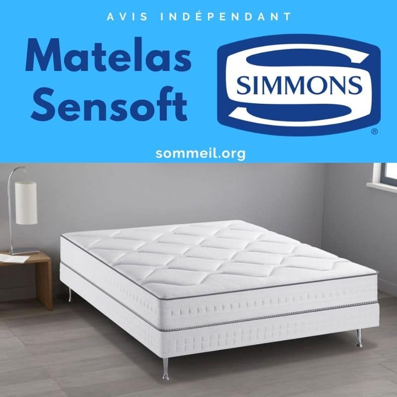 Avis matelas Sensoft