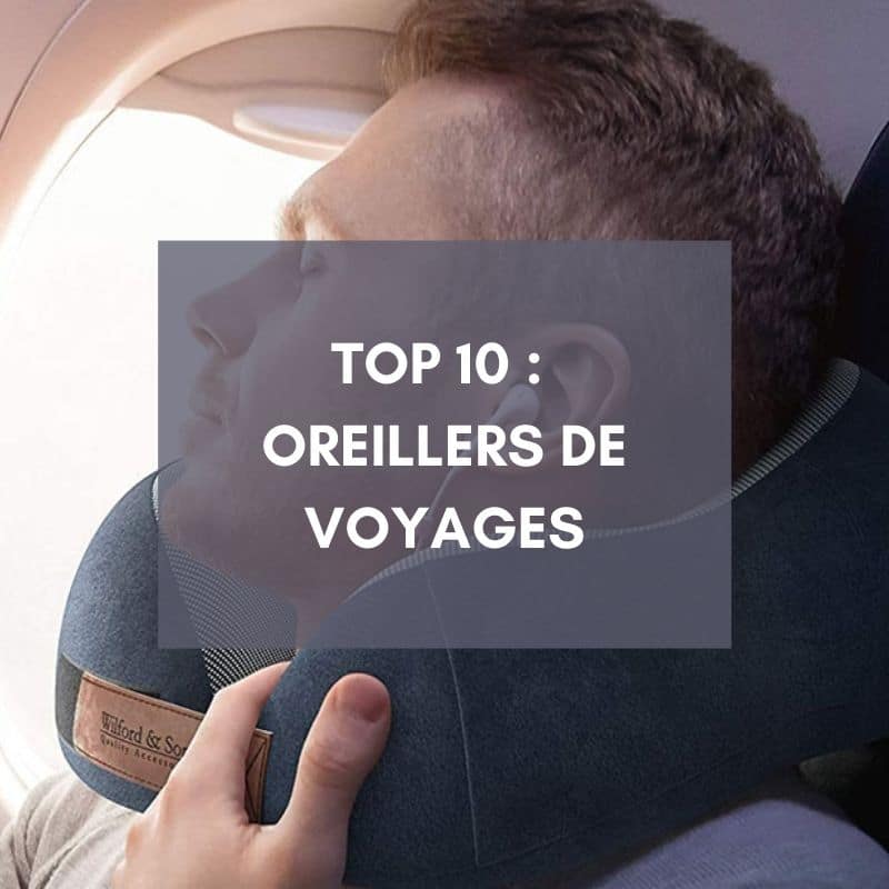 Oreiller De Voyage En Mousse À Mémoire De Forme Pour Adultes, Enfants,  Oreillers Pratiques Et Portables