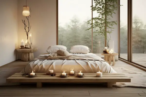 mobilier pour une déco de chambre zen